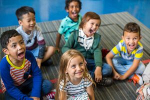Happy Kids At Elementary School 2023 11 27 05 24 47 Utc