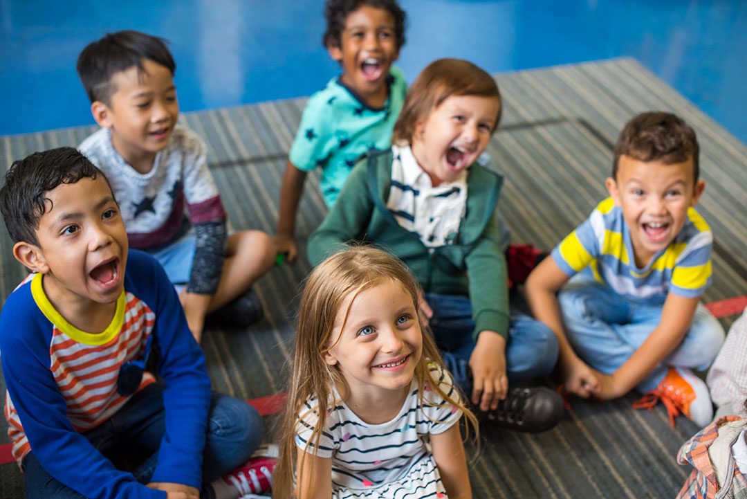 Happy Kids At Elementary School 2023 11 27 05 24 47 Utc