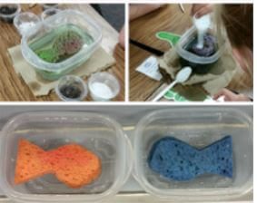 WATER POLLUTION WITH SPONGES